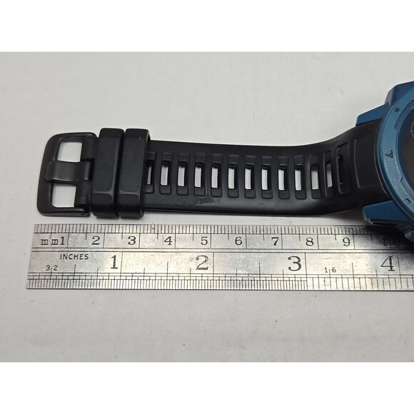 Garmin Instinct Lakeside Blue Rugged GPS Smartwatch 46mm Heart Rate 100M Unisex - Picture 9 of 10